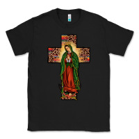 Black our lady of guadalupe cros Classic Tee - JahusDesignShop