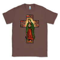 Chestnut our lady of guadalupe cros Classic Tee - JahusDesignShop