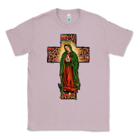 Lilac our lady of guadalupe cros Classic Tee - JahusDesignShop