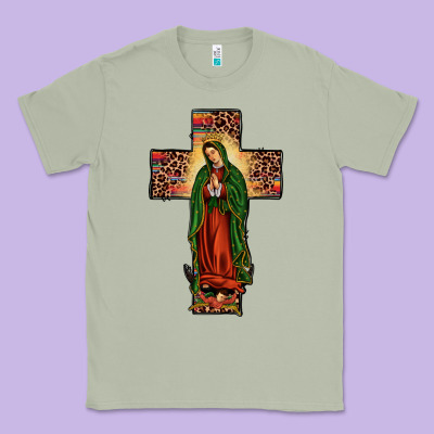 Our Lady Of Guadalupe Cros Classic Tee Designed By Jahusdesignshop