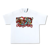 White mooey christmas sunflower Urban Heavy Tee - JahusDesignShop