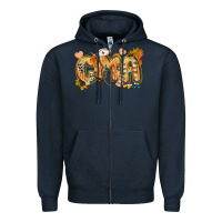 Navy fall cma Zipper Hoodie - CowGirlArtShop