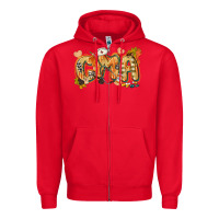 Red fall cma Zipper Hoodie - CowGirlArtShop