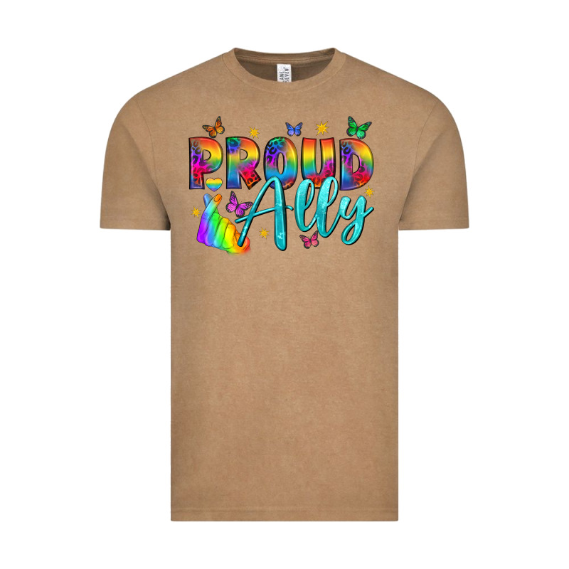 Western Proud Ally Vintage Tee by BundleAndBundleShop | Teevron