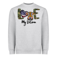 Heather Grey My Veteran Heavyweight Sweatshirt - Bettercallsaul