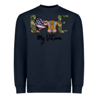 Navy My Veteran Heavyweight Sweatshirt - Bettercallsaul