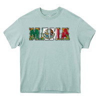 Arona mexican flag mama Heavy Core Tee - Jasminsmagicworld