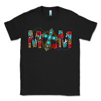 Black Western Mom With Cross Classic Tee - BundleAndBundleShop
