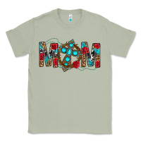 Matcha Western Mom With Cross Classic Tee - BundleAndBundleShop