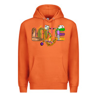 Carrot love nurse mardi gras Premium Hoodie - OliviaCreatesArt