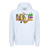 White love nurse mardi gras Premium Hoodie - OliviaCreatesArt