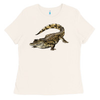 Bone crocodile Ladies Tee - LillyAllenDesigns