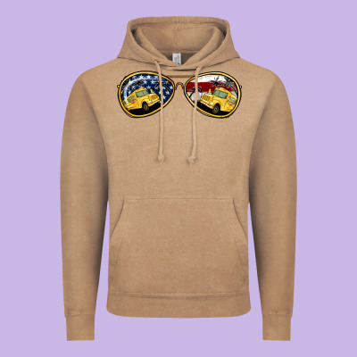 Bus Driver Sunglasses Vintage Hoodie Designed By Jasminsmagicworld