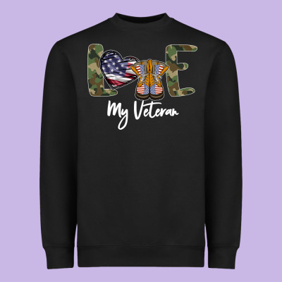 My Veteran Heavyweight Sweatshirt Designed By Bettercallsaul