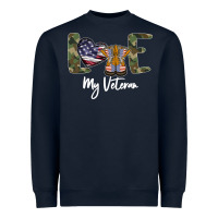 Navy My Veteran Heavyweight Sweatshirt - Bettercallsaul