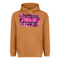 Meerkat Stronger than the storm Heavyweight Hoodie - FaDigitalArtStudio