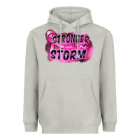 Moon Dust Stronger than the storm Heavyweight Hoodie - FaDigitalArtStudio