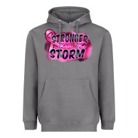 Stronger Than The Storm Heavyweight Hoodie | Teevron