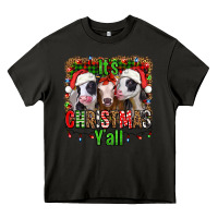 Asphalt it's christmas y'all heifers Heavy Core Tee - Jasminsmagicworld
