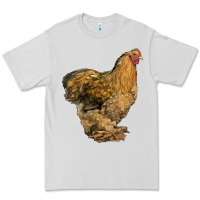 Dove Grey Cochin Chicken Premium Tee - LillyAllenDesigns