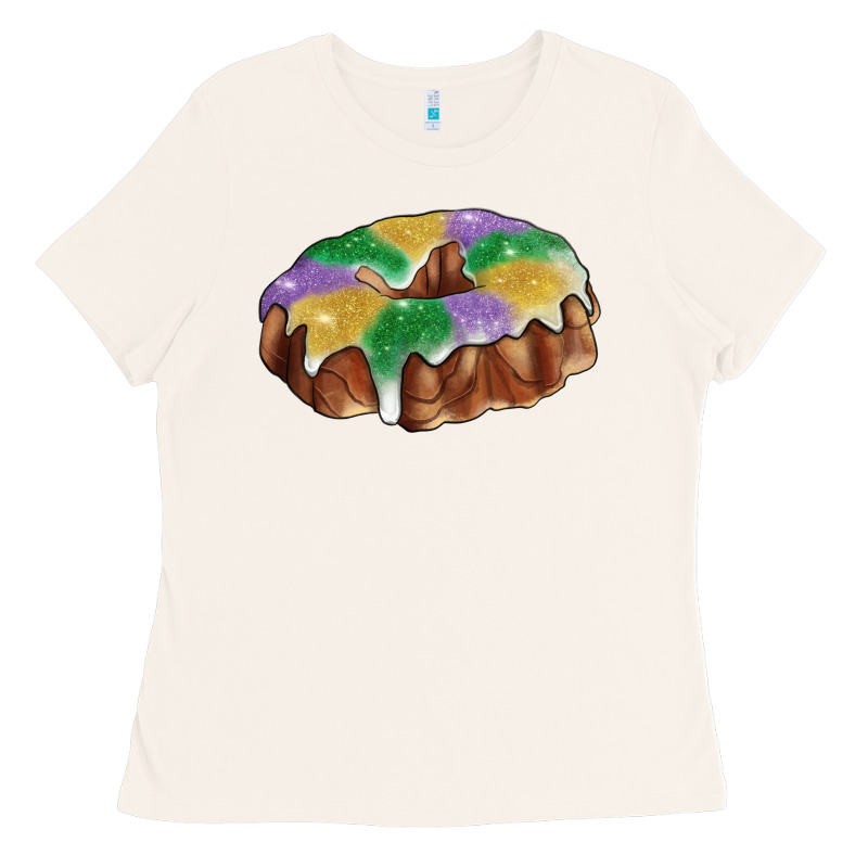 Mardi Gras King Cake Ladies Tee by RanaPortraitStore | Teevron