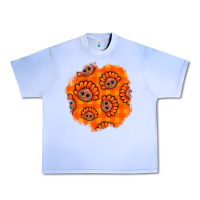 Grape Ice Thanksgiving Turkey With Tartan Patch Urban Heavy Tee - BundleAndBundleShop