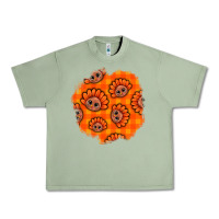Oil Green Thanksgiving Turkey With Tartan Patch Urban Heavy Tee - BundleAndBundleShop