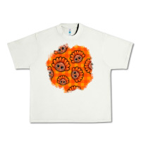 Pistachio Thanksgiving Turkey With Tartan Patch Urban Heavy Tee - BundleAndBundleShop