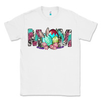 White Western Mom With Easter Classic Tee - BundleAndBundleShop