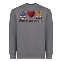 Storm Peace Love Veteran Heavyweight Sweatshirt - Bettercallsaul