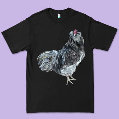 Ameraucana Rooster Premium Tee Designed By Lillyallendesigns