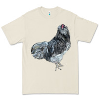 Bone Ameraucana Rooster Premium Tee - LillyAllenDesigns