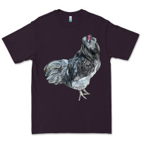 Plum Ameraucana Rooster Premium Tee - LillyAllenDesigns