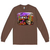 Chestnut Halloween tractor Long Sleeve Tee - RanaPortraitStore