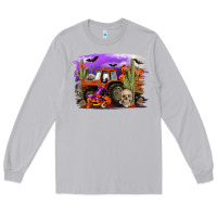 Moon Dust Halloween tractor Long Sleeve Tee - RanaPortraitStore