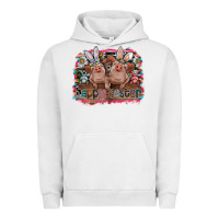 Pigment Lunar Rock Happy Easter Urban Hoodie - CowhideDigitalArt