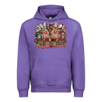 Tulip Happy Easter Urban Hoodie - CowhideDigitalArt