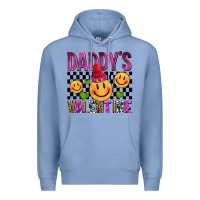 Colony Blue daddys valentine olivia Premium Hoodie - OliviaCreatesArt