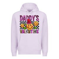 Lilac daddys valentine olivia Premium Hoodie - OliviaCreatesArt