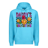 Ocean Blue daddys valentine olivia Premium Hoodie - OliviaCreatesArt