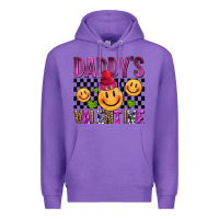 Purple daddys valentine olivia Premium Hoodie - OliviaCreatesArt