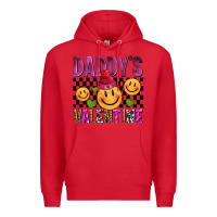 Red daddys valentine olivia Premium Hoodie - OliviaCreatesArt