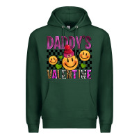 Sports Green daddys valentine olivia Premium Hoodie - OliviaCreatesArt