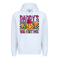 White daddys valentine olivia Premium Hoodie - OliviaCreatesArt