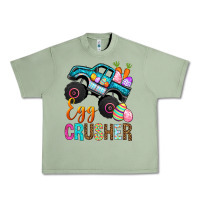 Oil Green Egg Crusher Urban Heavy Tee - BundleAndBundleShop