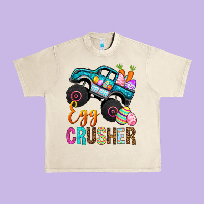 Egg Crusher Urban Heavy Tee Designed By Bundleandbundleshop