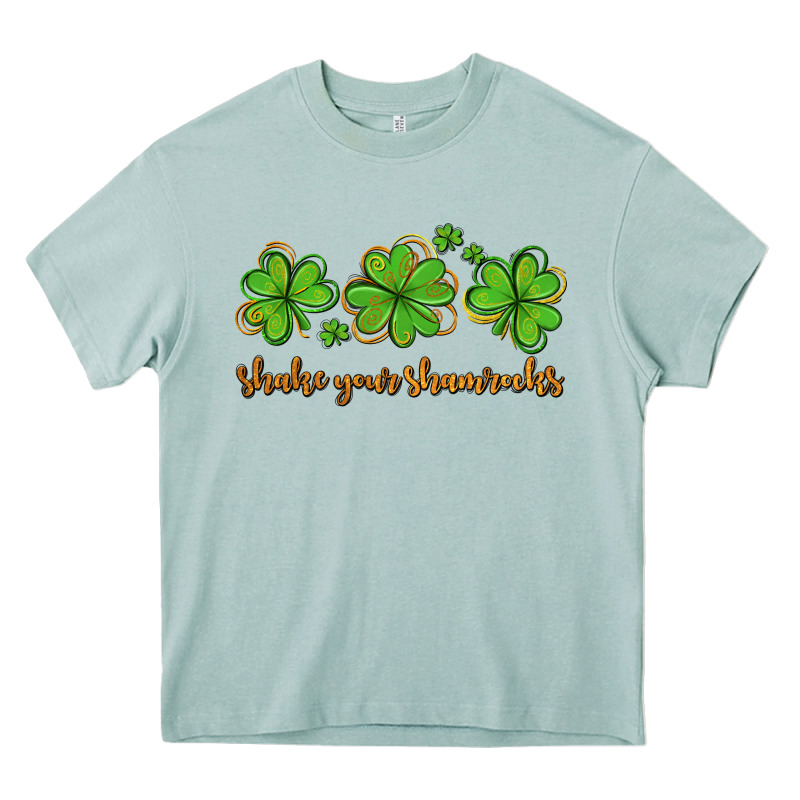 Shake Your Shamrocks Heavy Core Tee by AdoDesignShop | Teevron
