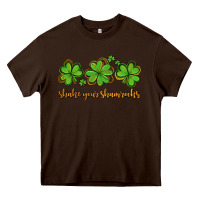 Chocolate Brown shake your shamrocks Heavy Core Tee - AdoDesignShop