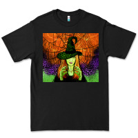 Black halloween witch tumbler Premium Tee - Jasminsmagicworld