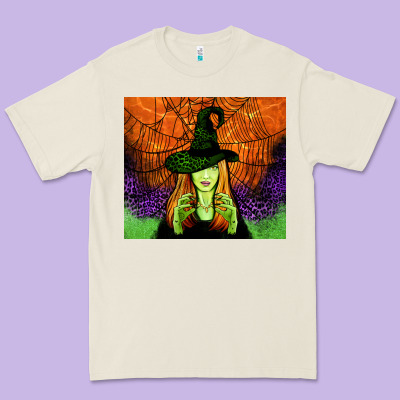 Halloween Witch Tumbler Premium Tee Designed By Jasminsmagicworld